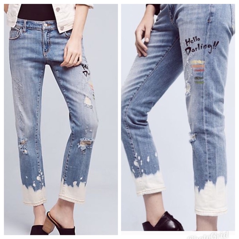 Pilcro Hello Darling boyfriend jeans